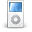 Imagen del reproductor MP3 pequeño de color blanco